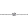 Sale Gabriel & Co. 14K White Gold Chain Bracelet with Pave Diamond Hamsa