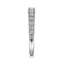 New Gabriel & Co. 14K White Gold Diamond Anniversary Band - 0.5 ct