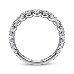Clearance Gabriel & Co. 14K White Gold Diamond Anniversary Band - 1 ct