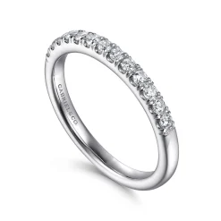 Discount Gabriel & Co. 14K White Gold Diamond Anniversary Band - 0.27 ct