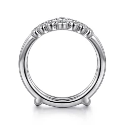 Discount Gabriel & Co. 14K White Gold Diamond Anniversary Band - 0.22 ct