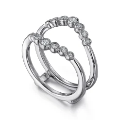 Discount Gabriel & Co. 14K White Gold Diamond Anniversary Band - 0.22 ct