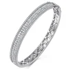 Sale Gabriel & Co. 18K White Gold Diamond Bangle