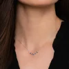 Online Gabriel & Co. 14K White Gold Diamond Chevron Necklace