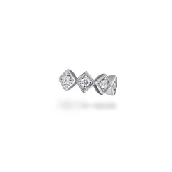 Clearance Gabriel & Co. 14K White Gold Diamond Cuff Earring