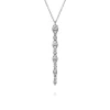 Online Gabriel & Co. 14K White Gold Diamond Drop Necklace