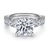 Gabriel & Co. 14K White Gold Diamond Engagement Ring