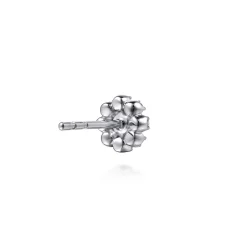 Clearance Gabriel & Co. 14K White Gold Diamond Floral Stud Earrings