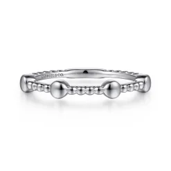 New Gabriel & Co. 14K White Gold Diamond Ladies Ring