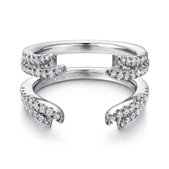 Discount Gabriel & Co. 14K White Gold Diamond Ring Enhancer - 0.5 ct