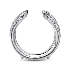 Discount Gabriel & Co. 14K White Gold Diamond Ring Enhancer - 0.5 ct