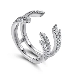 Discount Gabriel & Co. 14K White Gold Diamond Ring Enhancer - 0.5 ct
