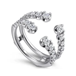 Online Gabriel & Co. 14K White Gold Diamond Ring Enhancer - 0.9 ct