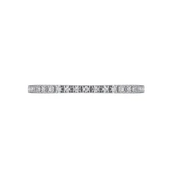 Hot Gabriel & Co. 14K White Gold Diamond Stackable Ring
