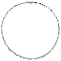 Outlet Gabriel & Co. 18K White Gold Diamond Statement Necklace