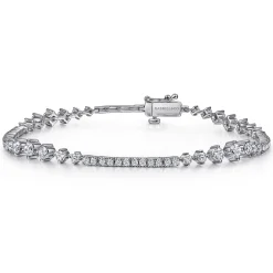 Online Gabriel & Co. 14K White Gold Diamond Tennis Bracelet