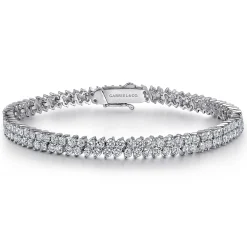 Clearance Gabriel & Co. 14K White Gold Diamond Tennis Bracelet