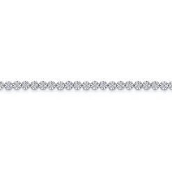 New Gabriel & Co. 14K White Gold Diamond Tennis Bracelet