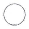 Outlet Gabriel & Co. 14K White Gold Diamond Tennis Bracelet