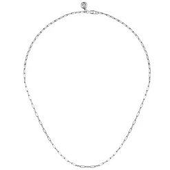 Outlet Gabriel & Co. 14K White Gold Hollow Paperclip Chain Necklace