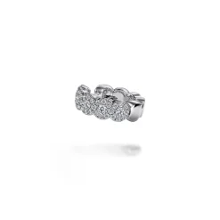 Clearance Gabriel & Co. 14K White Gold 13mm Diamond Earcuff Earring