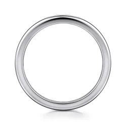 Hot Gabriel & Co. 14K White Gold 1.5mm Mini Spacer Band