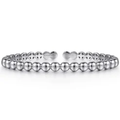 Discount Gabriel & Co. 14K White Gold Open Bujukan Cuff Bracelet