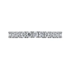 Sale Gabriel & Co. 14K White Gold Prong Set Diamond Eternity Band - 1.15 ct