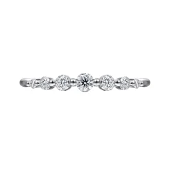 Hot Gabriel & Co. 14K White Gold Single Prong Diamond Ring