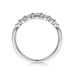 Hot Gabriel & Co. 14K White Gold Single Prong Diamond Ring