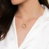 Best Gabriel & Co. 14K White Yellow Gold Diamond Pear Pendant Necklace