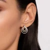 Hot Gabriel & Co. 14K Yellow Gold and 925 Sterling Silver Bujukan Stud Earrings