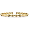 Gabriel & Co. 14K Yellow Gold Bar Station Bangle