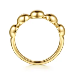 Online Gabriel & Co. 14K Yellow Gold Bujukan Ball Fashion Ring