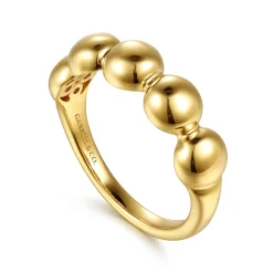 Online Gabriel & Co. 14K Yellow Gold Bujukan Ball Fashion Ring
