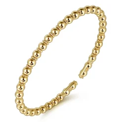 Discount Gabriel & Co. 14K Yellow Gold Bujukan Bangle