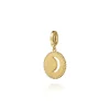 Online Gabriel & Co. 14K Yellow Gold Bujukan Diamond Moon and Star Medallion Pendant With Detachable Bail