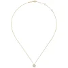 Sale Gabriel & Co. 14K Yellow Gold Bujukan Diamond Pave Heart Pendant Necklace