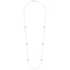 Clearance Gabriel & Co. 14K Yellow Gold Bujukan Double Sided Diamond Station Necklace