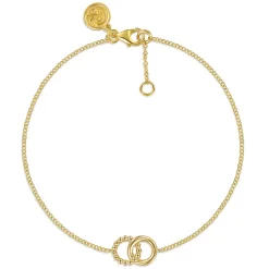 Online Gabriel & Co. 14K Yellow Gold Bujukan Interlocking Bracelet