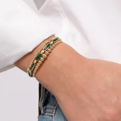Sale Gabriel & Co. 14K Yellow Gold Bujukan Open Bangle