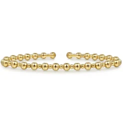 Outlet Gabriel & Co. 14K Yellow Gold Bujukan Open Bangle