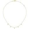 Online Gabriel & Co. 14K Yellow Gold Bujukan Station Droplet Necklace