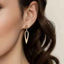 Clearance Gabriel & Co. 14K Yellow Gold Bujukan Stud Drop Earrings