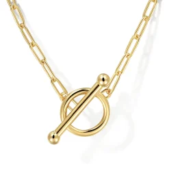 Gabriel & Co. 14K Yellow Gold Chain Necklace with Toggle