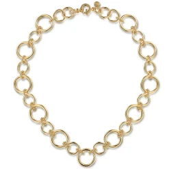 Online Gabriel & Co. 14K Yellow Gold Circle Link Chain Necklace