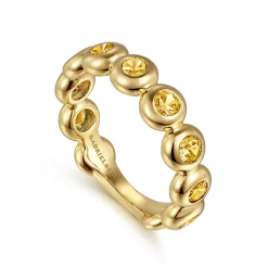 Sale Gabriel & Co. 14K Yellow Gold CT - Citrine Ladies Ring