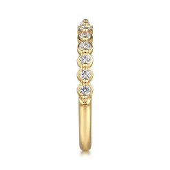 Discount Gabriel & Co. 14K Yellow Gold Diamond Anniversary Band - 0.27 ct