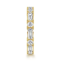 Online Gabriel & Co. 14K Yellow Gold Diamond Anniversary Band - 1.7 ct
