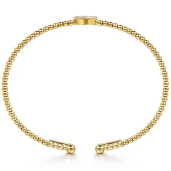 Online Gabriel & Co. 14K Yellow Gold Diamond Bangle